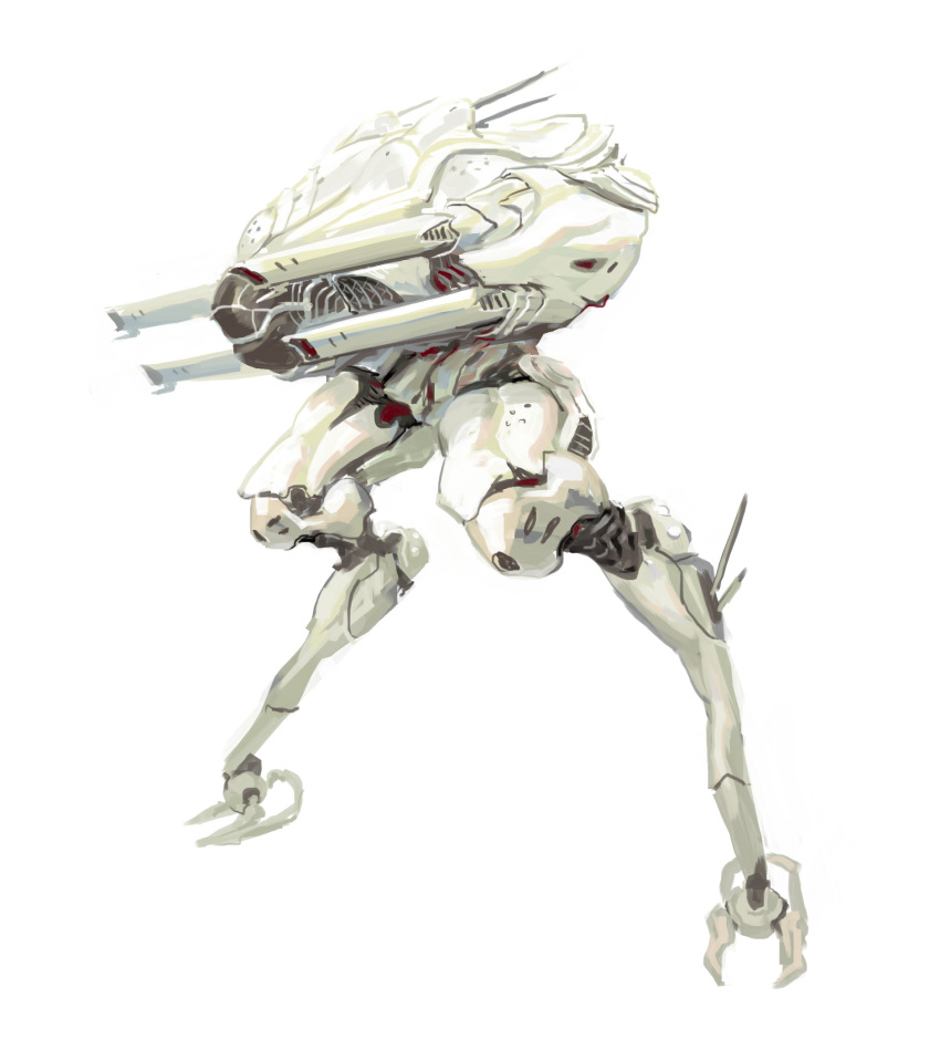 alien, arm_cannon, claws, concept_art, cyborg, cypressdahlia, energy_cannon, english_commentary