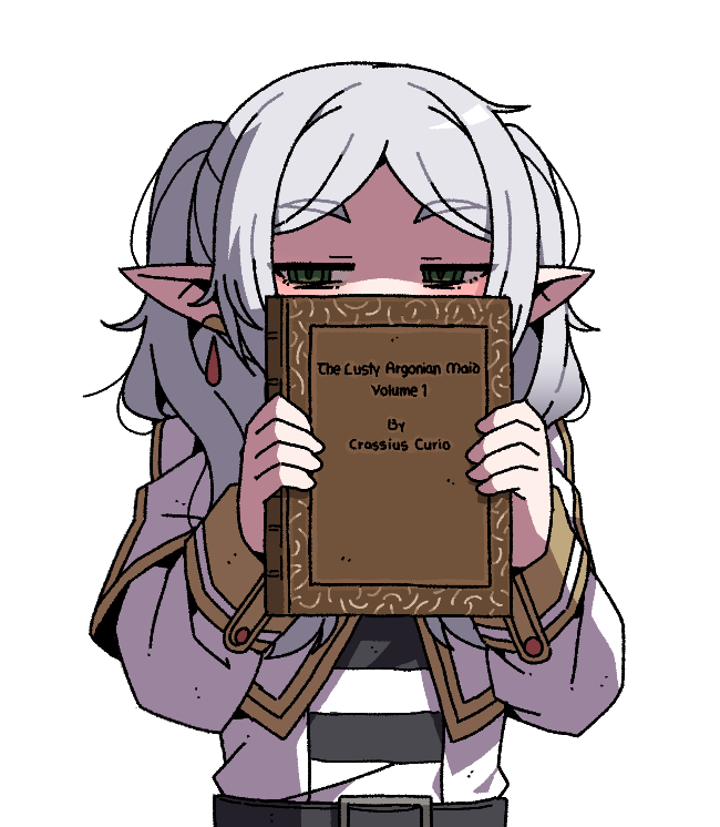 1girl, belt, black_belt, book, capelet, disgust, earrings, english_text