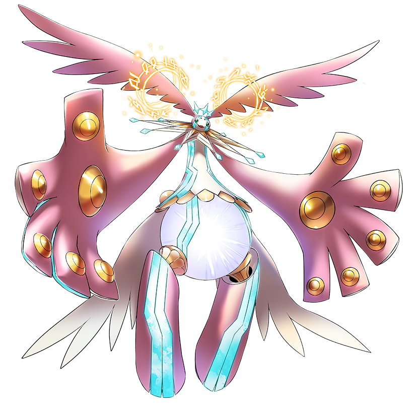 angel, cherubimon, cherubimon_(virtue), cherubimon_(virtue)_x-antibody, digimon, feathered_wings, feathers, floating