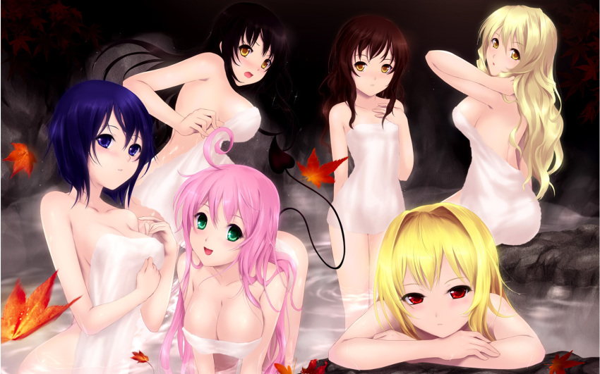 cait, golden_darkness, kotegawa_yui, lala_satalin_deviluke, sairenji_haruna, tenjouin_saki, to_love-ru, yuuki_mikan