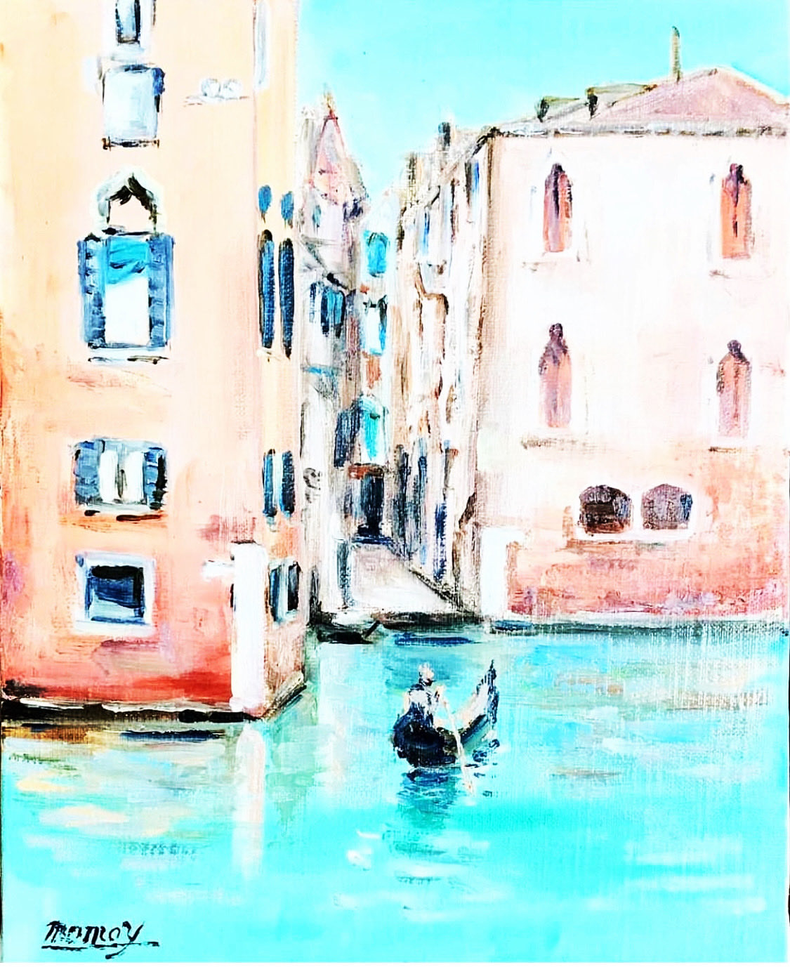 boat, building, city, highres, italy, momo7rosemary, no_humans, original