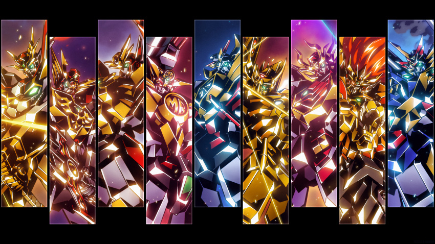 absurdres, armor, babamba, commentary_request, fire_j-decker, full_armor, gattai, genesic_gaogaigar