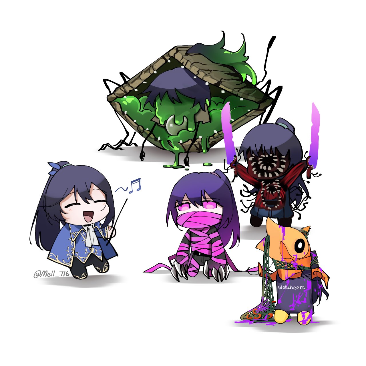 5boys, ambling_pearl, argalia_(project_moon), argalia_(project_moon)_(cosplay), black_hair, blue_cape, blue_jacket, cape