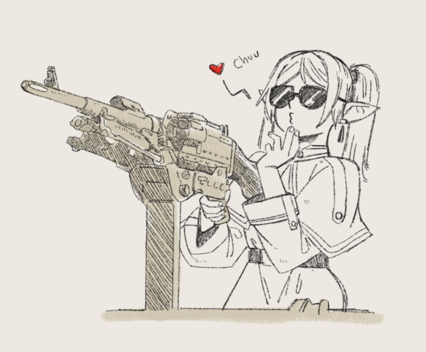 1girl, belt, capelet, commentary, cowboy_shot, earrings, elf, english_commentary