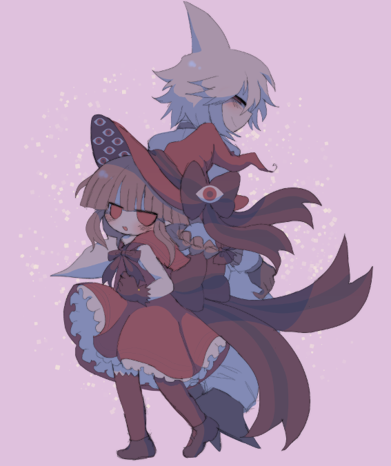 1boy, 1girl, anchor_symbol, blue_footwear, blue_sailor_collar, boots, bow, brown_hair