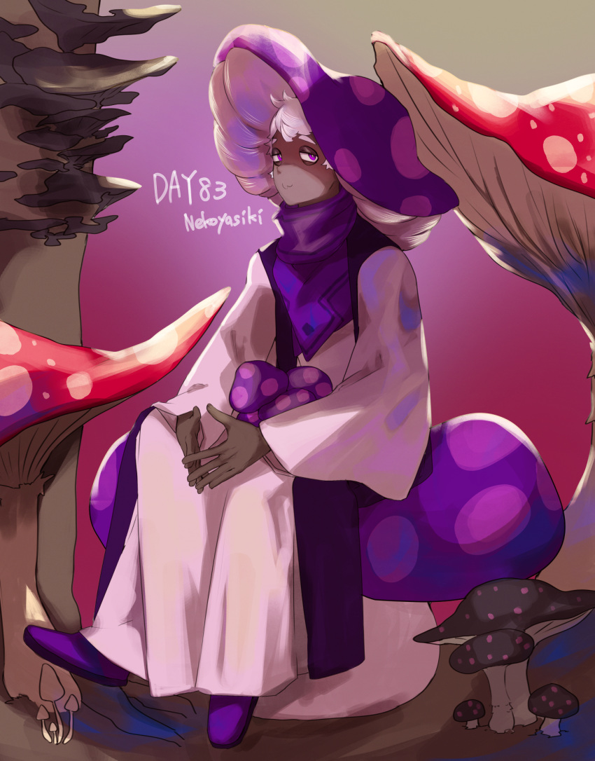 1other, artist_name, between_fingers, commentary, cookie_run, cropped_torso, dark-skinned_male, dark_skin