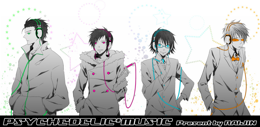 durarara!, heiwajima_shizuo, kadota_kyohey, kishitani_shinra, orihara_izaya