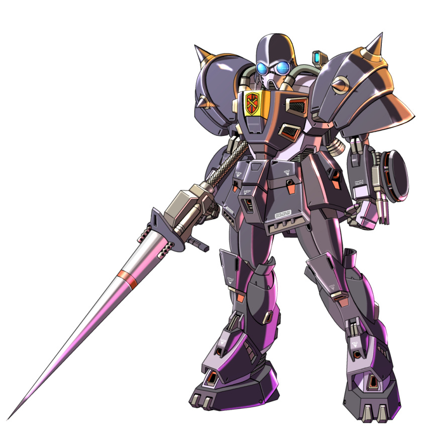 beam_shield, cable, commentary_request, concept_art, crossbone_vanguard, den'an_zon, gun, gundam
