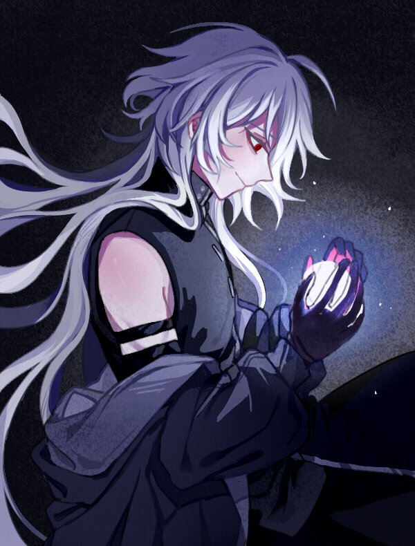 1boy, a_date_with_death, bishounen, casper_(a_date_with_death), coat, from_side, gloves, jacket