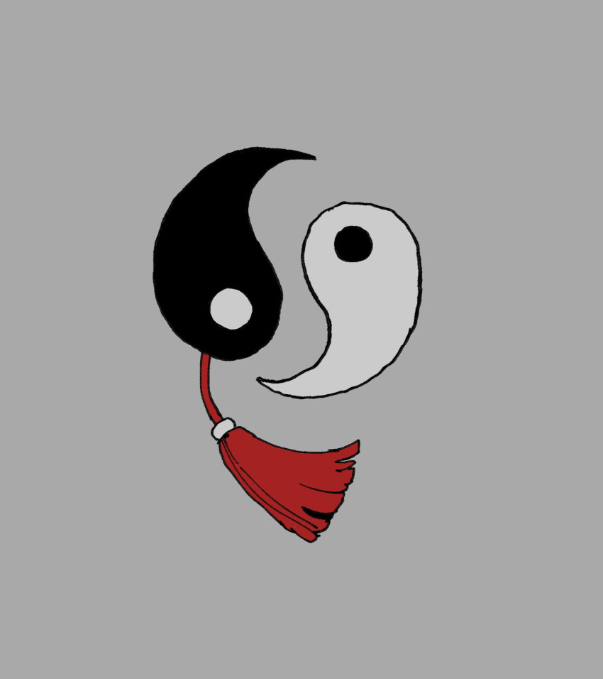 grey_background, highres, lobotomy_corporation, magatama, maskv, no_humans, project_moon, simple_background