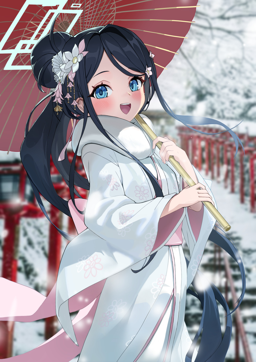 1girl, absurdly_long_hair, absurdres, aris_(blue_archive), black_hair, blue_archive, blue_eyes, blue_halo