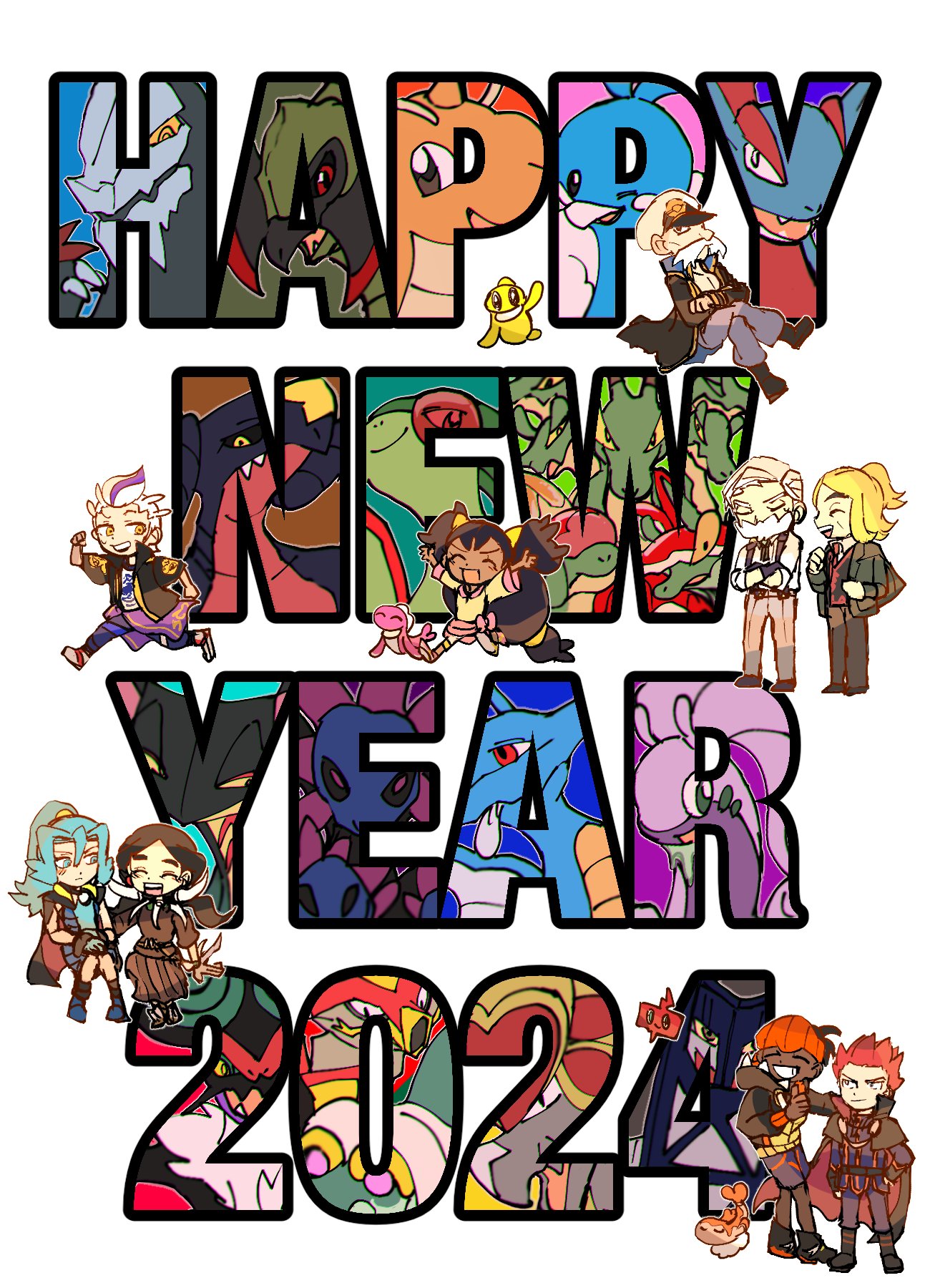 2024, altaria, appletun, archaludon, baxcalibur, bird, black_sclera, blonde_hair
