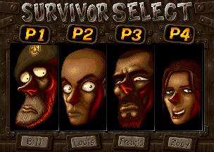 age_(artist), bill_(left4dead), fake_screenshot, francis_(left4dead), left_4_dead, louis_(left4dead), metal_slug, pixel_art