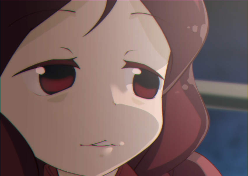 1girl, bags_under_eyes, close-up, commentary_request, kemurikusa, looking_to_the_side, meme, neta