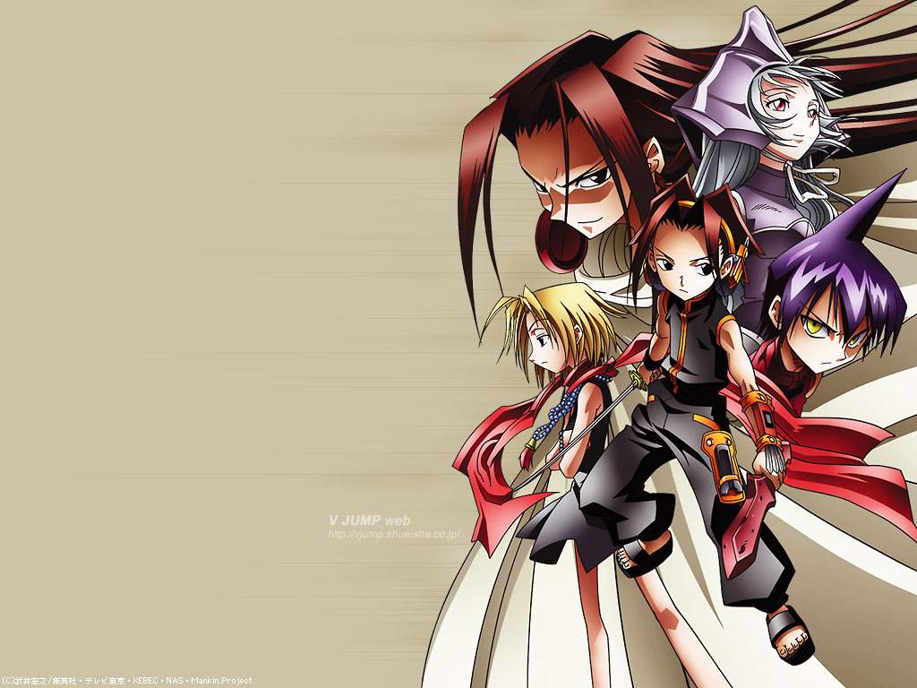 hao_asakura, jeanne, kyoyama_anna, shaman_king, tao_len, yoh_asakura
