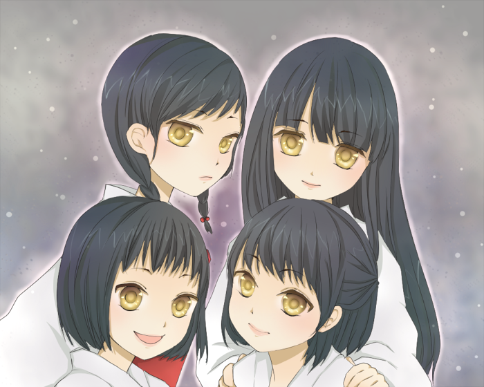 bad_id, black_hair, braid, fatal_frame, fatal_frame_3, japanese_clothes, kuze_amane, kuze_hisame