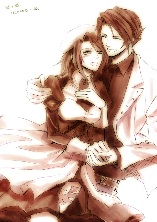 breasts, dress, formal, formal_dress, holding_hands, hugs, kaoru, legs