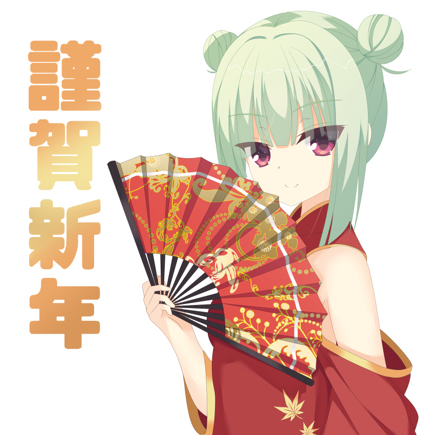 1girl, absurdres, alternate_costume, alternate_hairstyle, blunt_bangs, blunt_ends, china_dress, chinese_clothes