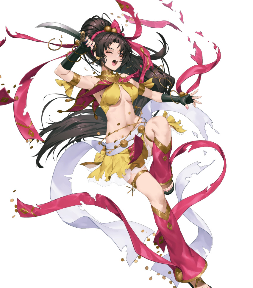 1girl, fire_emblem, fire_emblem:_thracia_776, fire_emblem_heroes, highres, lara_(fire_emblem), non-web_source, solo