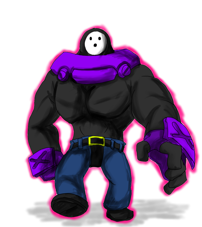 belt, blazblue, cosplay, manly, mask, potemkin, solo, yuta