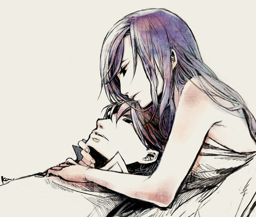 1girl, brown_hair, butz_klauser, couple, faris_scherwiz, final_fantasy, final_fantasy_v, katsura_(+araka)