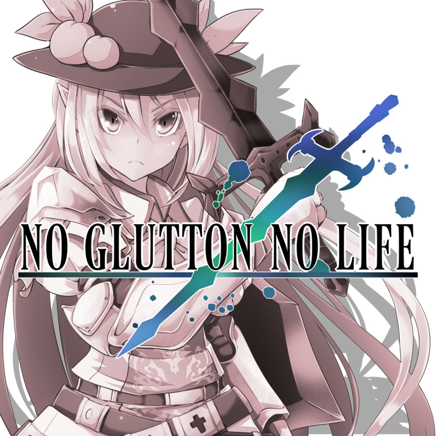 1girl, armor, belt, buronko, closed_mouth, commentary_request, english_text, final_fantasy