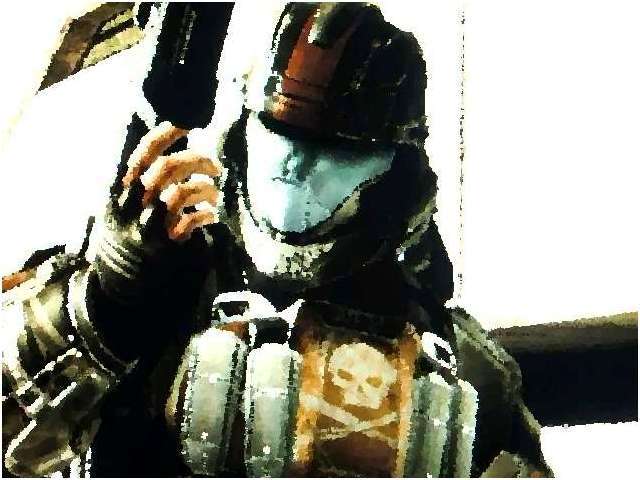 dutch_(halo), gun, halo_(game), helmet, odst, power_suit, submachine_gun, weapon