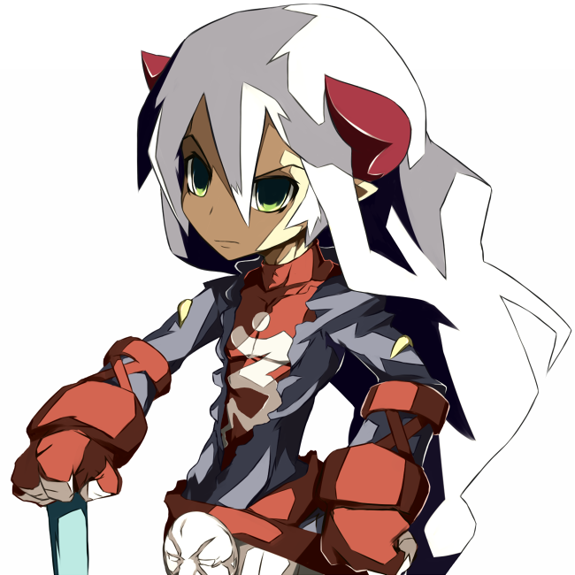 belt, breath_of_fire, breath_of_fire_iv, capcom, fou-lu, gloves, green_eyes, horns
