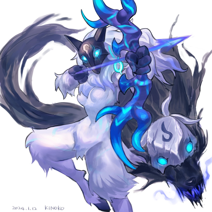 1girl, arrow_(projectile), artist_name, body_fur, bow_(weapon), dated, furry, furry_female