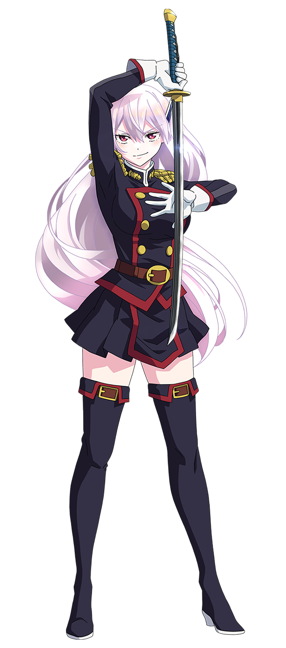 1girl, anti-demon_corps_uniform, artist_request, boots, highres, holding, holding_sword, holding_weapon