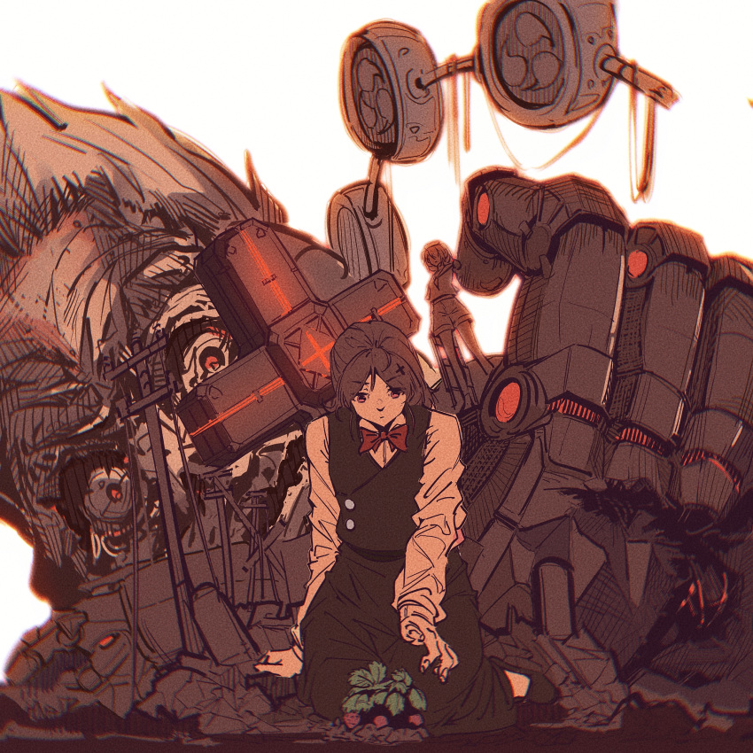 bow, chair, commentary_request, cross_hair_ornament, damaged, folding_chair, food, fruit