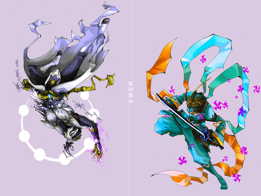 2boys, bad_id, bad_pixiv_id, jinta, kamen_rider, kamen_rider_w, multiple_boys, nasca_dopant