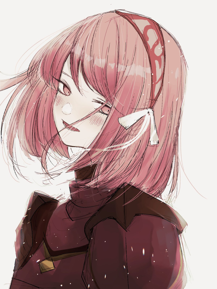 1girl, armor, blush, fire_emblem, fire_emblem_engage, hair_ribbon, hairband, highres