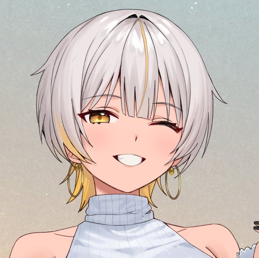1girl, blush, earrings, jewelry, luvdia, one_eye_closed, park_dona, portrait