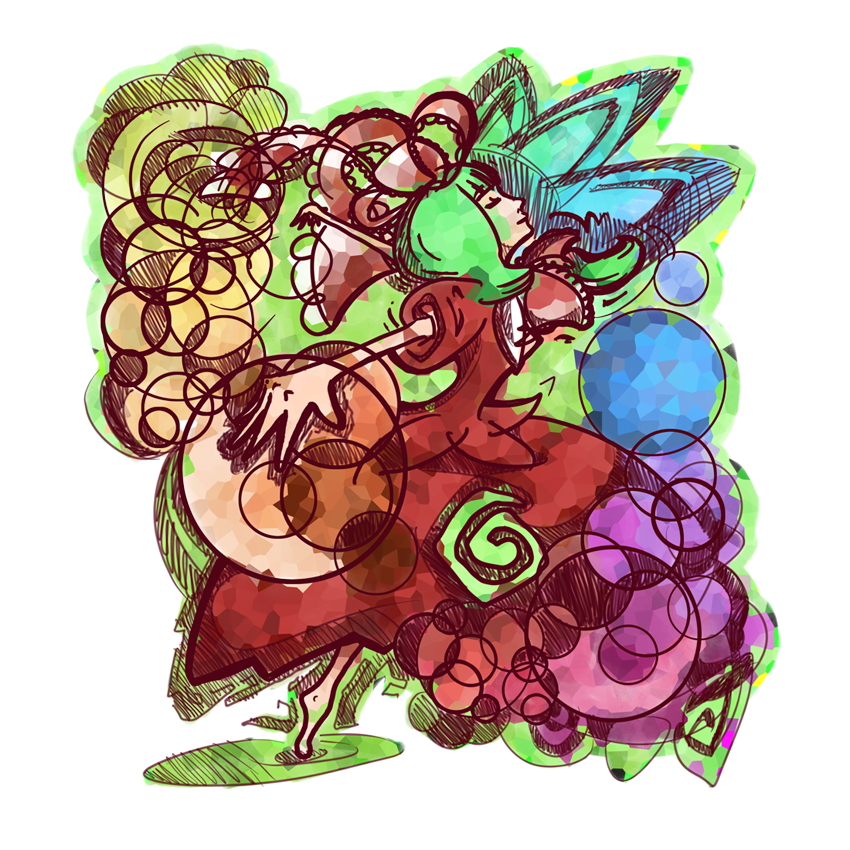 bow, dress, green_hair, hair_bow, hair_ribbon, jncarvalho, kagiyama_hina, ribbon, solo, touhou, transparent_background