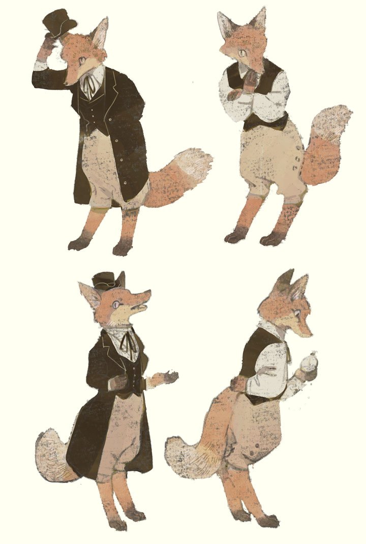 animal, animal_focus, barefoot, bell_lumiere, black_jacket, black_ribbon, black_vest, brown_pants