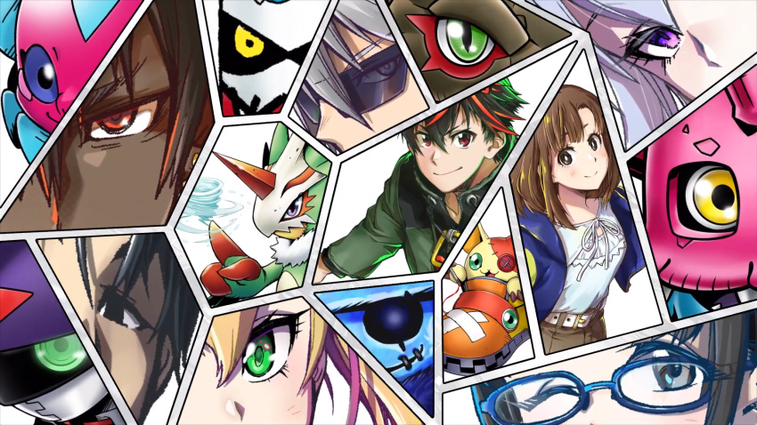 bemmon, bird, character_request, digimon, digimon_liberator, ghostmon, glasses, highres