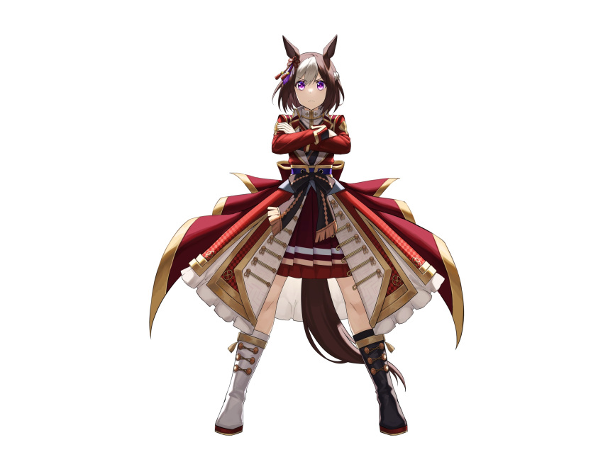 1girl, animal_ears, asymmetrical_footwear, back_bow, black_footwear, bob_cut, boots, bow