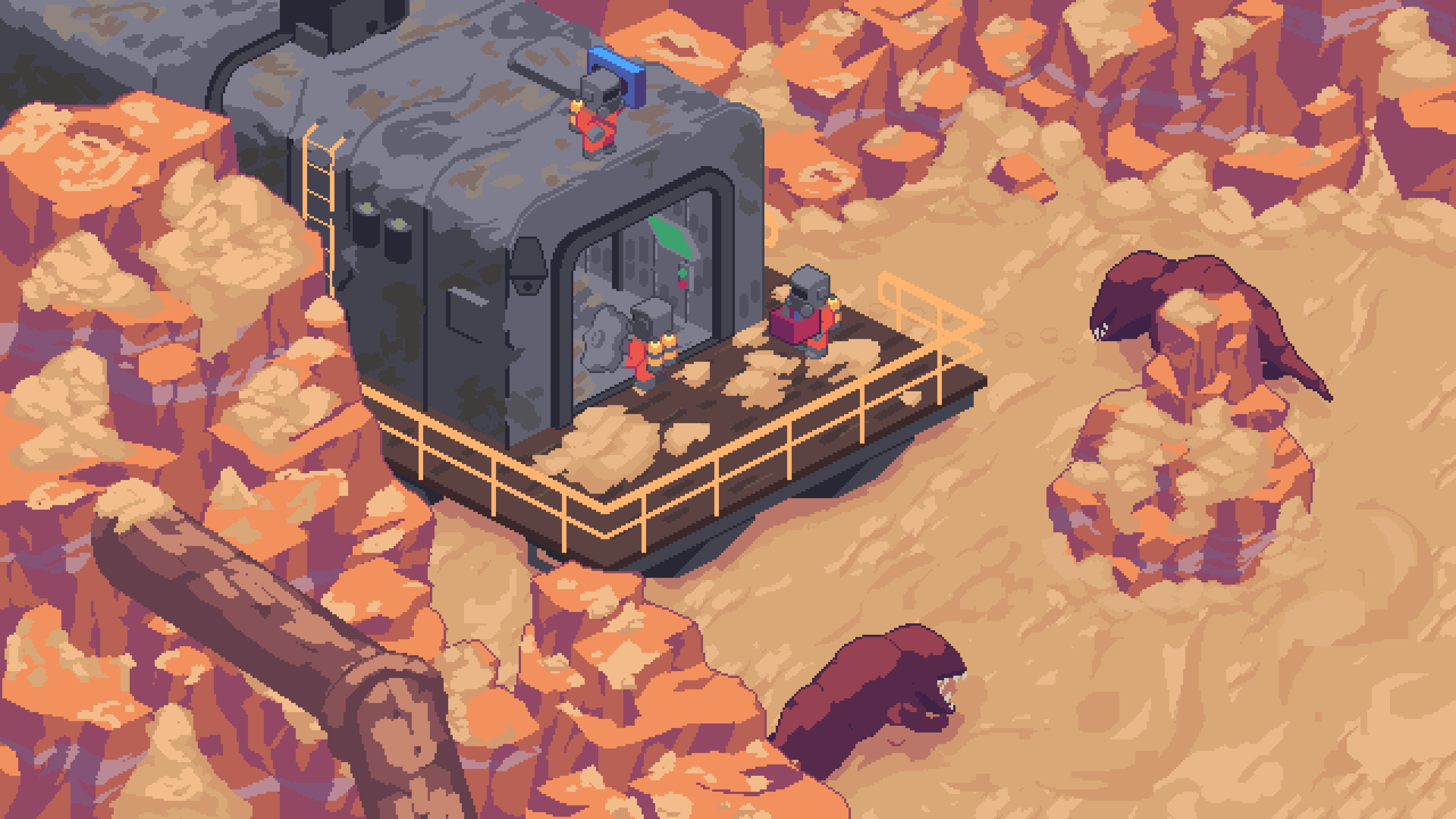 3others, absurdres, black_gloves, bodysuit, boombox, box, carrying, crate
