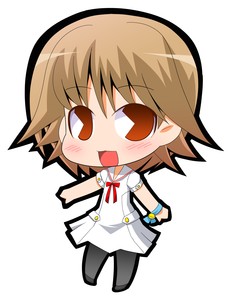 brown_eyes, chibi, lowres, ookamikakushi, pac-man_eyes, pantyhose, ribbon, school_uniform