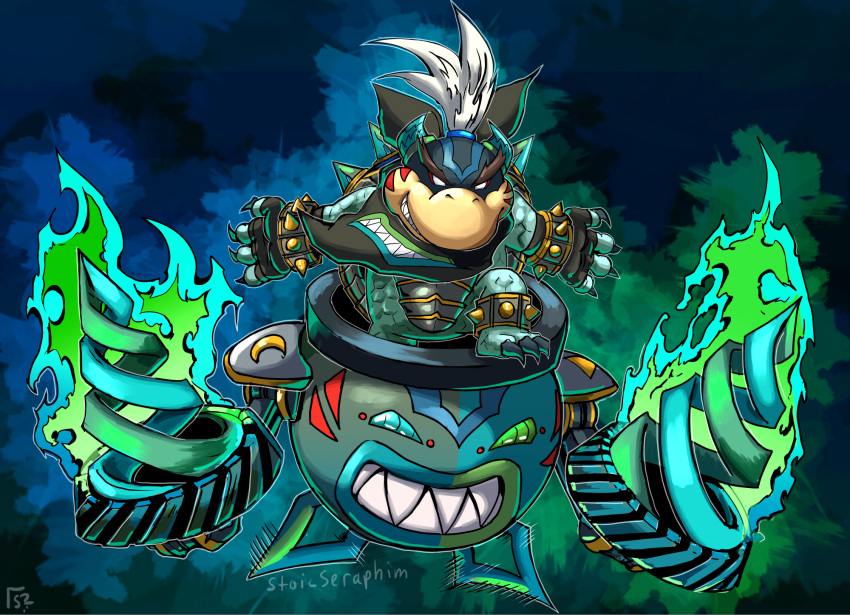 alternate_color, alternate_costume, alternate_eye_color, alternate_hair_color, armor, aura, bandana, black_bandana