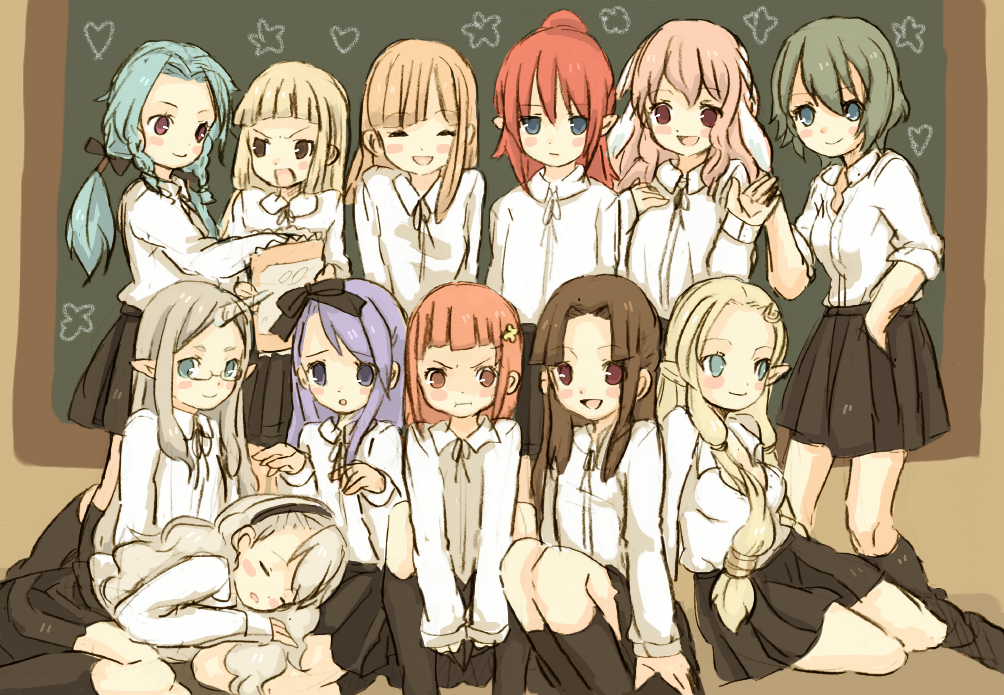 chocolat_(rune_factory_3), chokola, dahlia_(rune_factory), eno, ion_(rune_factory), karin_(rune_factory), kururufa, marion