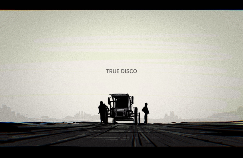 2boys, building, crossover, disco_elysium, english_text, greyscale, harry_du_bois, highres