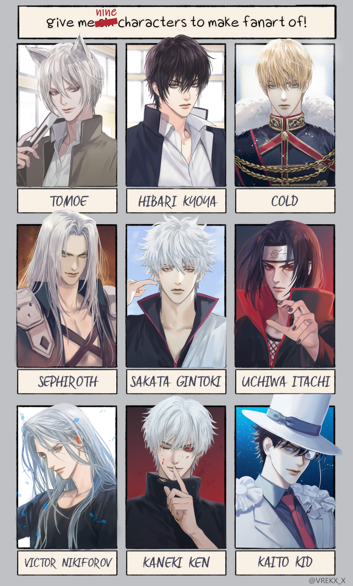 6+boys, animal_ears, black_hair, blonde_hair, blood, blood_on_face, blue_eyes, claude_de_alger_obelia