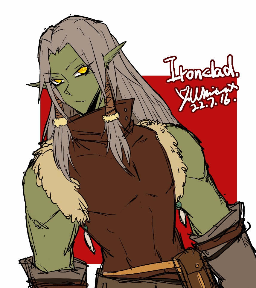 artist_name, character_name, colored_skin, dated, ear_piercing, green_skin, grey_hair, hair_tubes