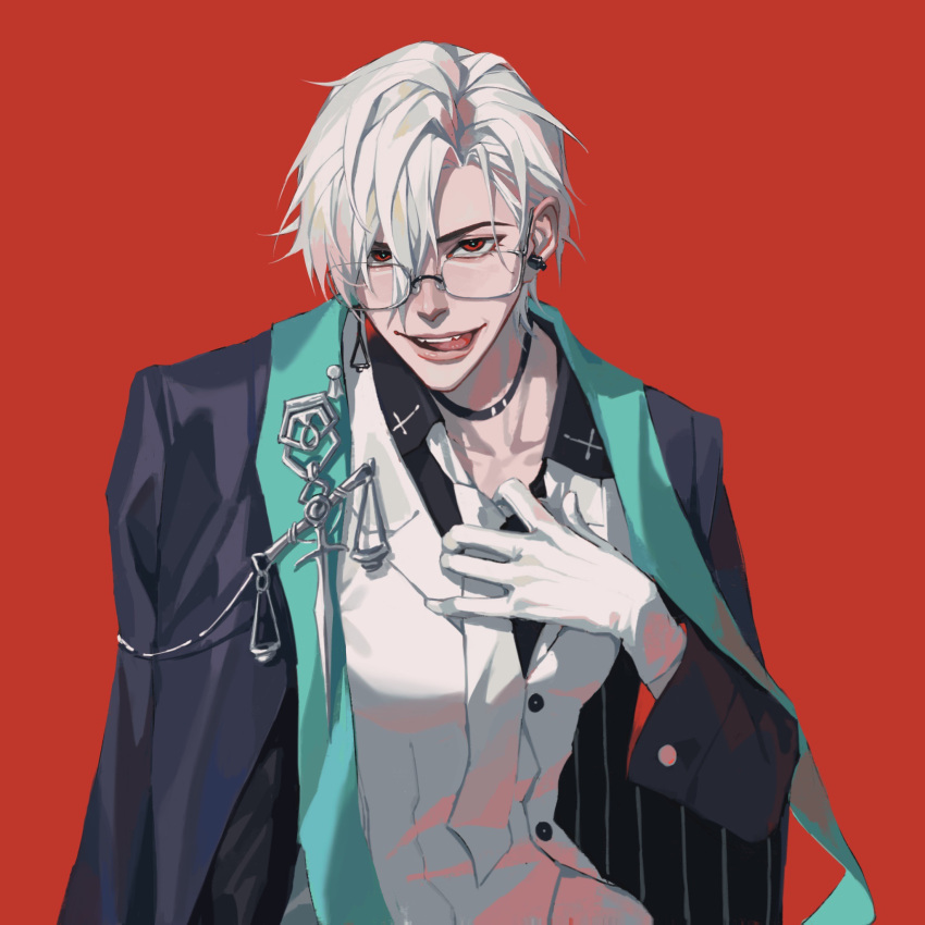 1boy, aegyo_sal, balance_scale, black_shirt, ccccl., chinese_commentary, clothes_pull, collarbone