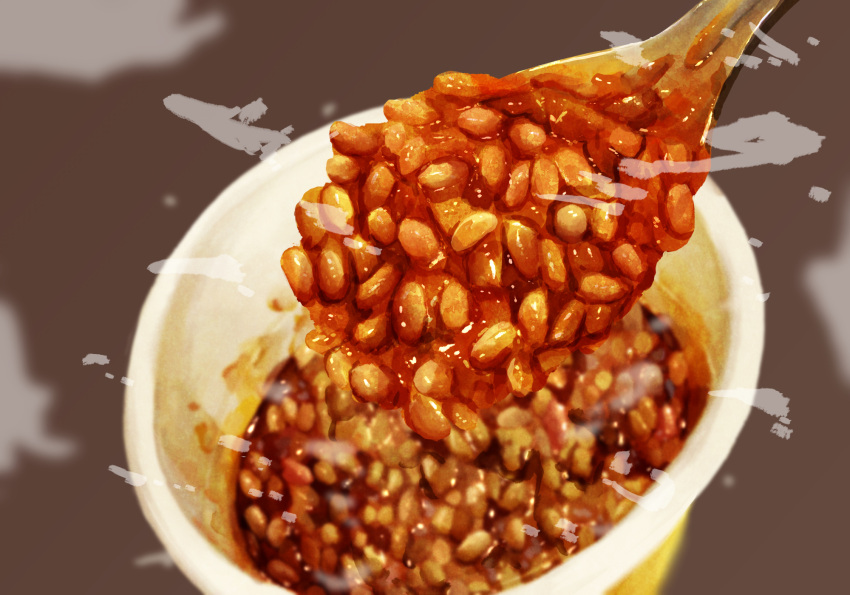 brown_background, curry, currymeshi, food, food_focus, highres, kaneko_ryou, no_humans