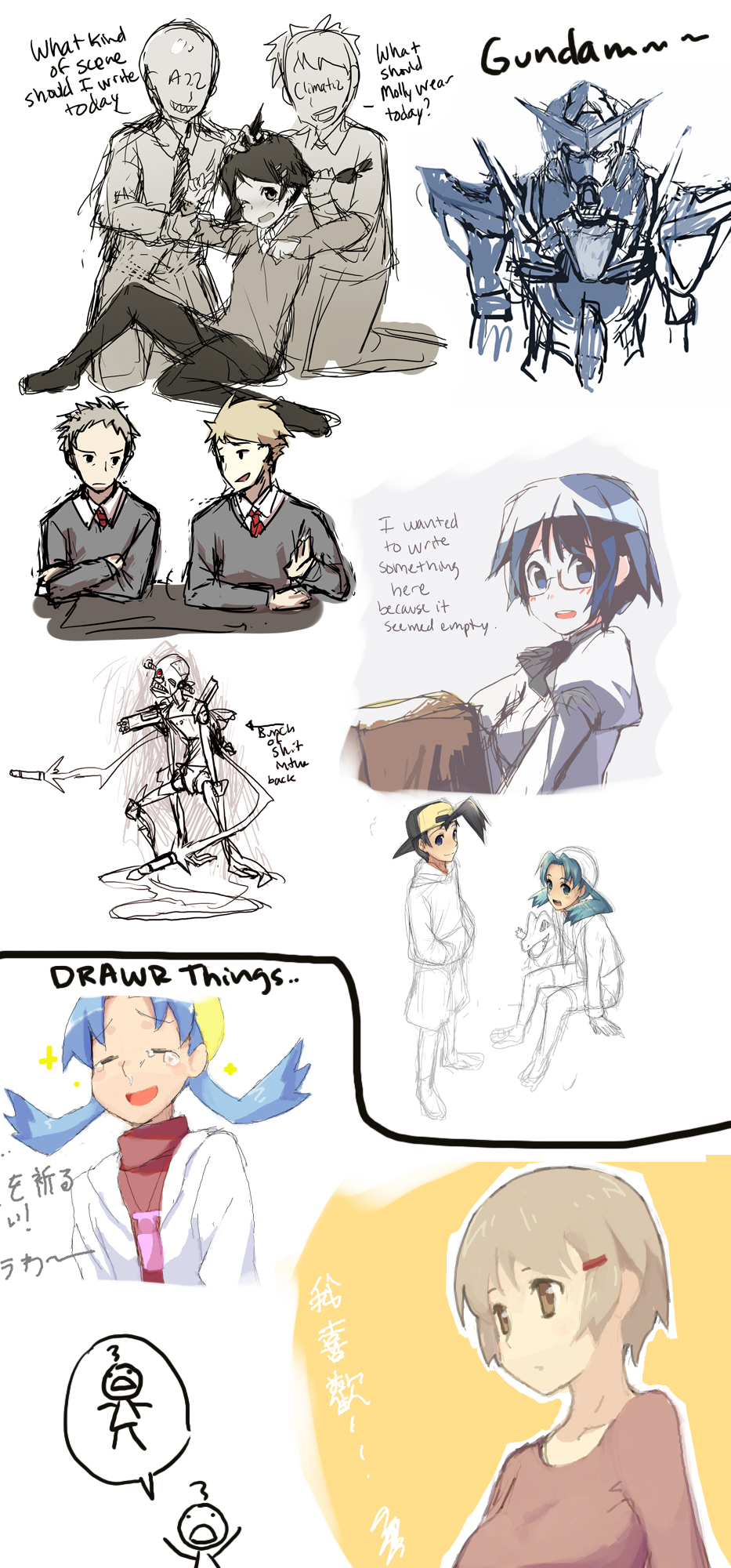 character_request, copyright_request, crystal_(pokemon), deaf, english, florian_(measuring_shadows), gundam, hakamichi_shizune