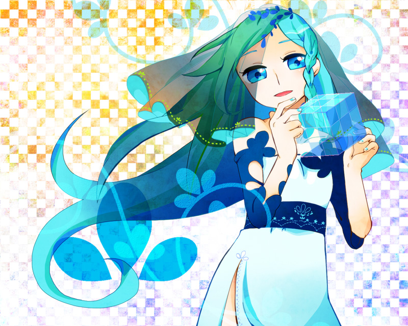 blue_hair, kunagisa_tomo, long_hair, shifumi, very_long_hair, zaregoto_series