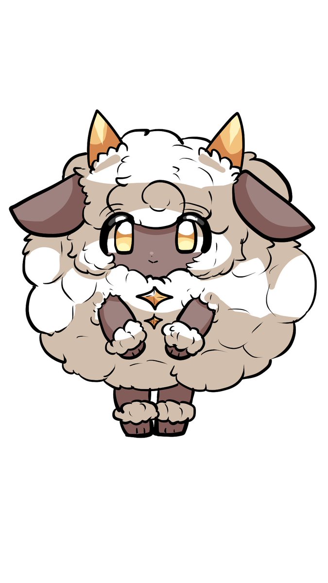 1other, animal_ears, closed_mouth, dark_skin, floppy_ears, full_body, highres, horns